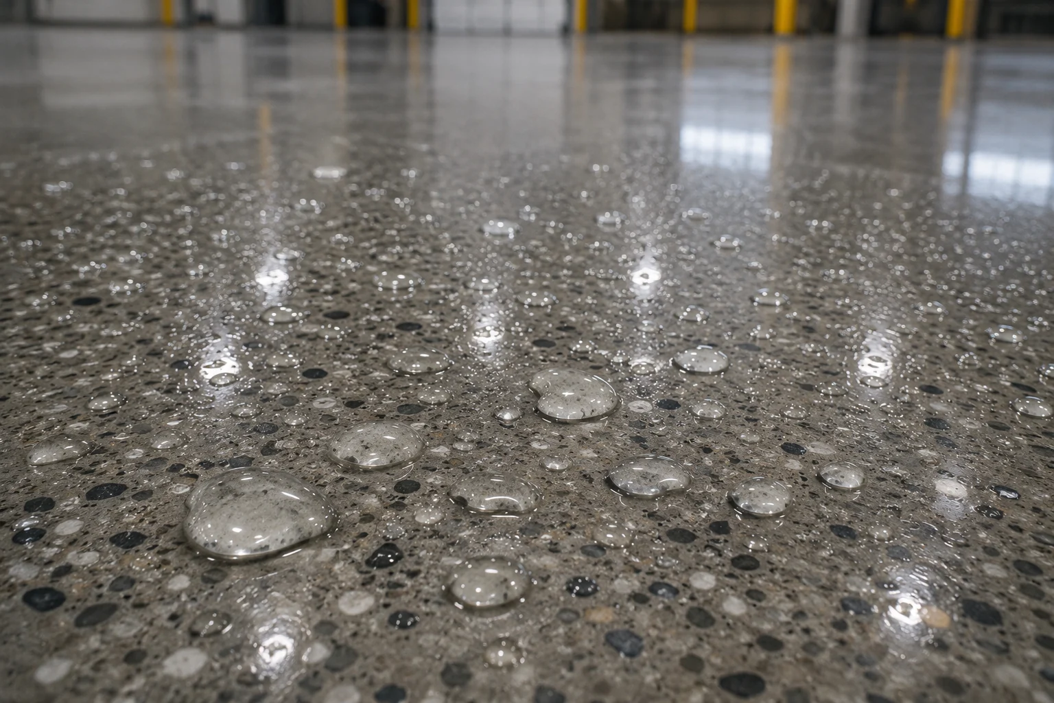 Impregnace betonového povrchu